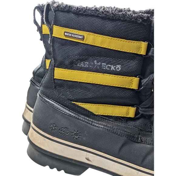 Marc Ecko Boots Mens 12 Cutty Harz Snow Faux Fur Insulated Winter Water Resist - Picture 14 of 14